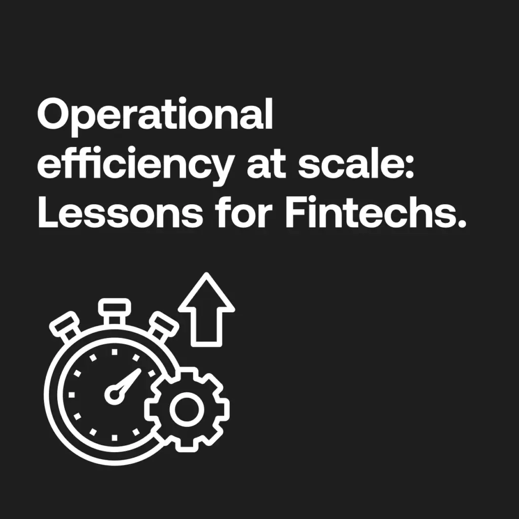 lessons for fintechs