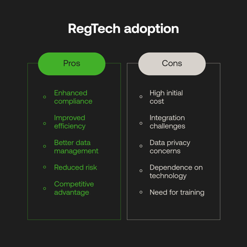The advantages of adopting RegTech