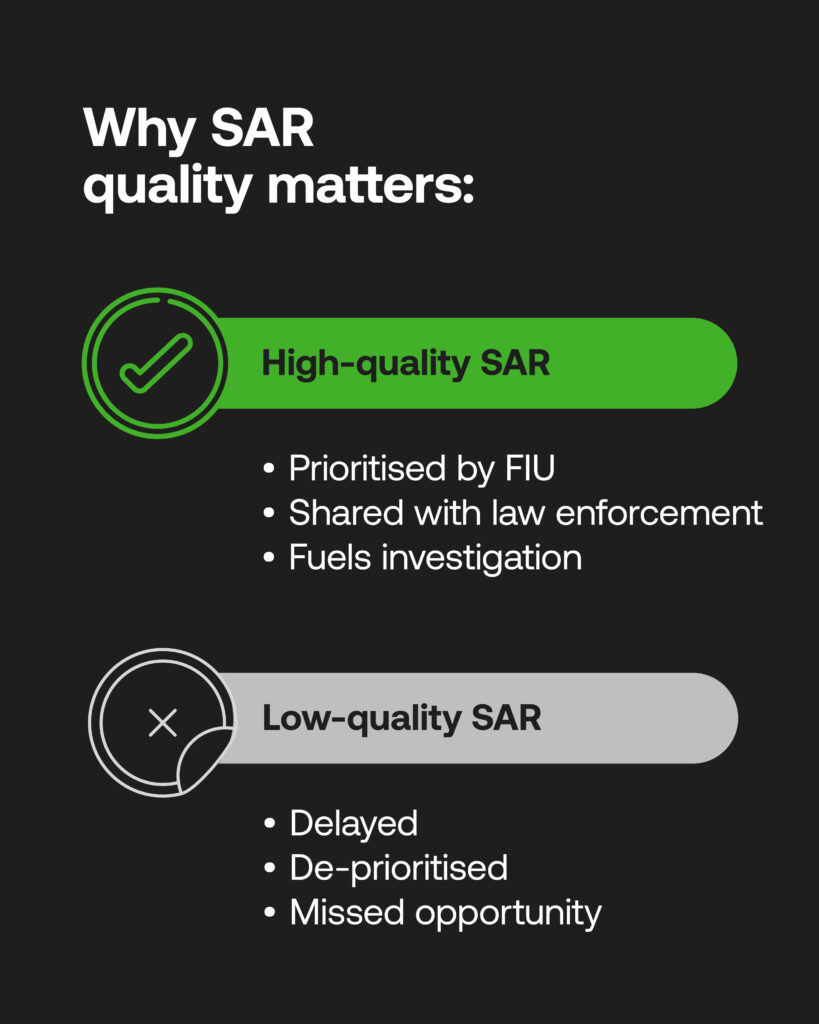 Why Suspicious activity reports matter