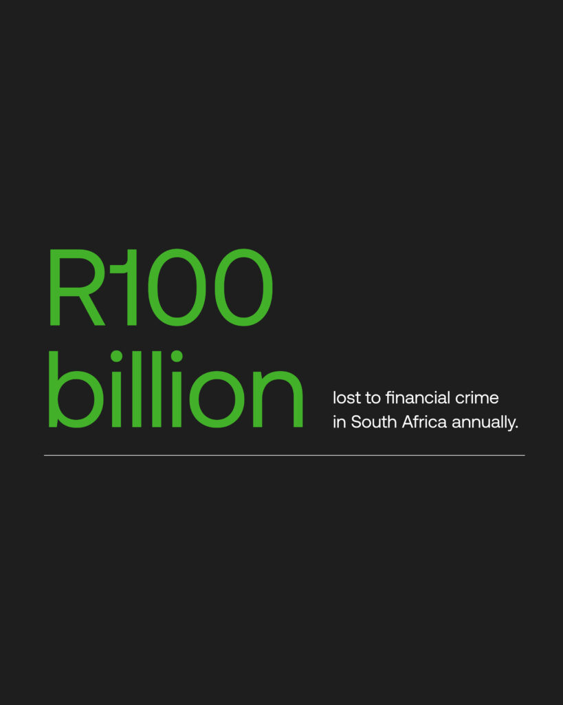 Annual financial crime impact in South Africa
