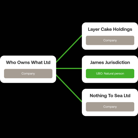 With Complex KYB, onboard complex entities in minutes, not months.